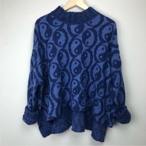 free people yin yang sweater